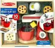 Melissa & Doug Blend & Bake 10 Pieces Mixer Play Set For Fine Motor Development