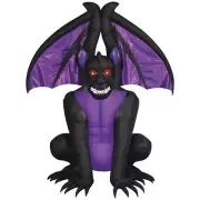 8'11" Lighted Guarding Gargoyle Halloween Inflatable Outdoor Yard Holiday Decor