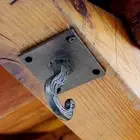 Heavy Duty Cast Iron Ceiling Hook for Hanging Clothes Lantern Plant Chandelier