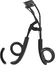 JAPONESQUE Pro Performance Lash Curler with Natural Arch for Sweeping Volume on Natural or False Lashes, Holds Curl for up to 8 Hours, Includes 1 Refill Pad