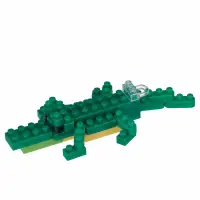 在飛比找有閑購物優惠-河田積木 nanoblock NBS-006 Mini 鱷魚