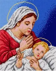 "The Birth of Christ" Printed Canvas for Cross Stitch Tapestry Gobelin 1774