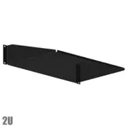 19" 2U Cantilever Server Vented Shelf Network Shelves Rack Mount 12" Depth