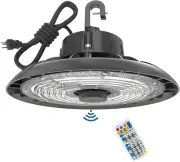 UFO LED High Bay Light with Motion Sensor 21000LM, 150W Smart High Bay LED Light