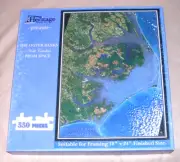 NEW HTF The Outer Banks of North Carolina from Space in 2015 Bay 550 Pce Puzzle
