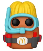 Pop! Funko 10cm Vinyl Figurine McDonald's Scuba McNugget RS Collectable Toy 3y+