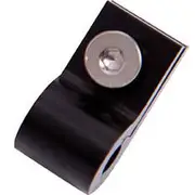 Aeroflow Billet Aluminium P-Clamp 1/2" (12.7mm), AF157-08BLK