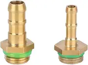 Adjustable Stainless Steel Replacement Garden Sprayer Wand with Built-in 2 Shut off Valve & 2 Rolls Raw Tape