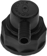 FONDOTIN Syrup Packing Part Rotatable Soda Juice Dispensers Coupler Maker with and Mixer Carbon Nozzle Adapter Compatible Fizzy Soft Drink Dispenser Fittings or Black