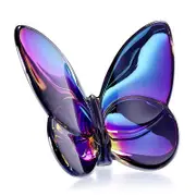 Baccarat 2.5 Lucky Crystal Butterfly in Blue Scarabee
