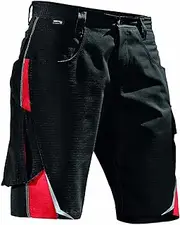 [KÜBLER Workwear] KÜBLER Pulsschlag Work Shorts, Men's Blended Work Shorts, Lightweight Work Shorts