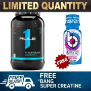 RULE1 R1 PROTEIN WHEY 100% BLEND 2LB || ON WPI WPC LEAN BCAAS 2LBS +
