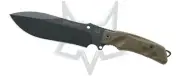 Fox Knives Rimor FX-9CM07OD Fixed Blade Knife OD Green FRN N690Co Stainless