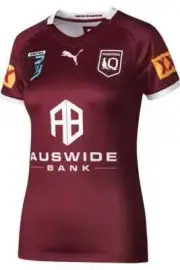 QLD Maroons State of Origin Ladies On Field Jersey Sizes XS-3XL BNWT