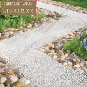 Stepping Stones Garden Border Pathway Mat Edging Yard Garden Border - Choices