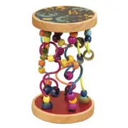 – Loopty Lo Wooden Rolling Toy - Developmental Bead Maze – Wooden Wire Maze –...