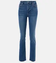 [Frame] Frame Le High Straight slim jeans 24 blue