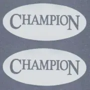 Champion Boat Trailer Step Decals | Non-Skid 12 x 5 1/2 Inch (Pair)