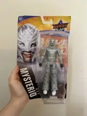 2021 WWE Summerslam Core Series 121 Action Figure: REY MYSTERIO (Silver Surfer)