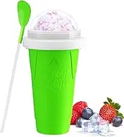 RAUMAXE® Slushy Maker Cup, Slushy Cup Maker Ice Cup Frozen Magic Squeeze Cup Slushie Cup Cooling Maker Cup Freeze Mug Milkshake Smoothie Mug