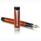 Parker Duofold Classic Big Vintage Red Fountain Pen, Fine Nib, From Japan