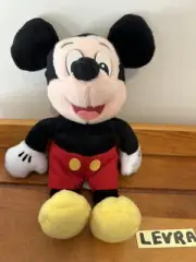 MICKEY MOUSE Disney Plush Bean Bag 7.5” New Without Hang Tag