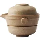 Chinese Kung Fu Tea Set 1teapot 2teacups Travel Ceramic Pottery Tea Cups