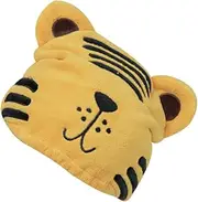 MUSISALY Absorbent Hair Wrap Tiger Pattern Quick Dry Hair Hat Soft Fleece Female Bathing Drying Towel