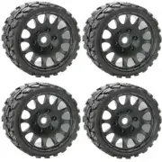 Powerhobby Raptor Belted Tires / Wheels w 17mm Hex (4) Sport : Cen Colossus