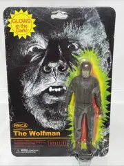 NECA REMCO The Wolfman Retro Glow In The Dark 7" action figure New Sealed MOC