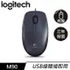 Logitech 羅技 M90 有線滑鼠 USB 黑