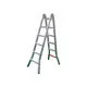 寬踏板折合鋁梯5尺★符合各縣市勞工單位安檢標準