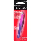 Revlon Eyebrow Hair Removal Tweezer, Designer Slant High Precision Tweezer