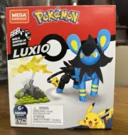 Mega Construx Pokemon Luxio Figure Construction Set 67 Pieces NEW Rare