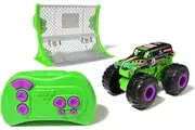 Monster Jam, Official Grave Digger Remote Control Monster Truck 1:64 Scale, Includes Ramp, RC Cars Kids Toys for Boys and Girls Ages 4 and up