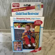 Playskool Child Seat Restraint Shopping Cart Vintage 1987
