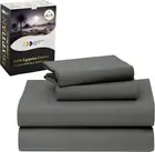 California King Sheets Set - Certified 100% Egyptian Cotton, Percale Cooling She