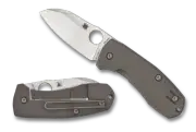 Spyderco Knives Techno 2 Frame Lock 6AL-4V Titanium XHP Stainless C158TIP2