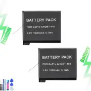 2x Battery for GoPro AHDBT-401 HD HERO4 GOPRO4 AHBBP-401