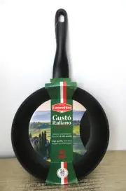 Lumenflon Gusto Italiano 9.5" (24 cm) Fry Pan Non Stick Made in Italy New