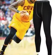 Men's Compression Pants Base Layer Long Tight Leggings Gym Running Workout Pants