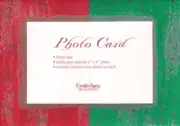 Red & Green Joyeux Joy Noel Winter Holiday Photo Greeting Cards - Set of 12