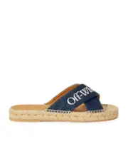 Off-White Logo Detailed Cross-Over Sandals 37,41 Nude