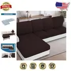Machine Washable Stretch Sofa Covers – Chocolate for Ultimate Couch Protection