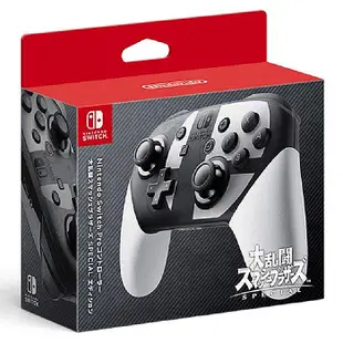 【NS】Nintendo Switch Pro 控制器(任天堂明星大亂鬥特別版款式)【普雷伊】
