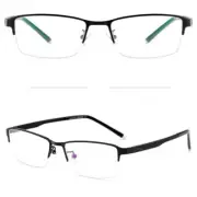 Men's Myopia Glasses Nearsighted Shortsighted Eyewear Nickel Alloy Half Frame