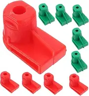 HORIALENCE 40pcs Car Bumper Screw Fasteners Auto Body Clips for Enhanced Aesthetics and Convenient Installation Includes and Retainers Compatible with Various Vehicles