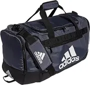 adidas Defender 4 Medium Duffel Bag, Team Onix Grey, One Size, Defender 4 Medium Duffel Bag