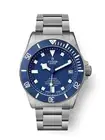 NEW TUDOR PELAGOS BLUE TITANIUM DIVERS WATCH WITH EXTRA STRAP M25600TB-0001