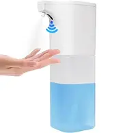 [WAONIQ] Touchless Alcohol Spray Dispenser, Infrared Induction Sprayer, Automatic Hand Sanitizer, White, 550ml, 8.9x2.9x10.3cm